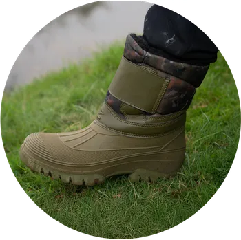 Rybářské oblečení One More Cast Boty Thermal Thinsulate Fleece Lined Winter Boots - 44