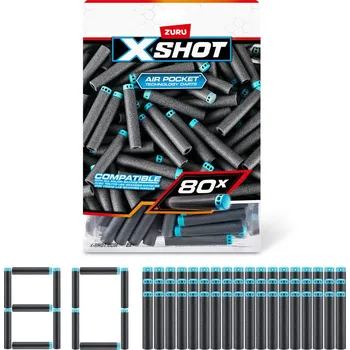 Stavebnice X-SHOT Náhradní náboje 80 ks