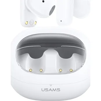 Elektronika USAMS TD22 bezdrátová sluchátka - bílá