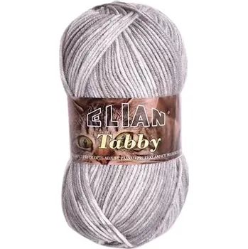 VSV Pletací příze Elian Tabby 31897 - šedá