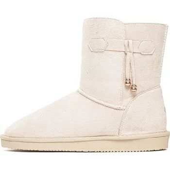 Dámská zimní obuv Kozačky ISLAND BOOT Creme 1094715 36