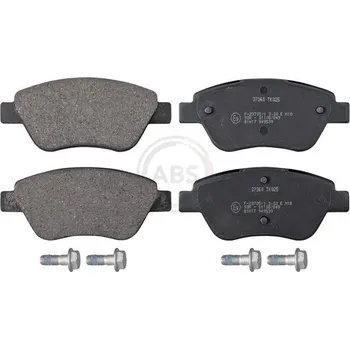 Brzdová destička Sada brzdových destiček, kotoučová brzda A.B.S. 37360