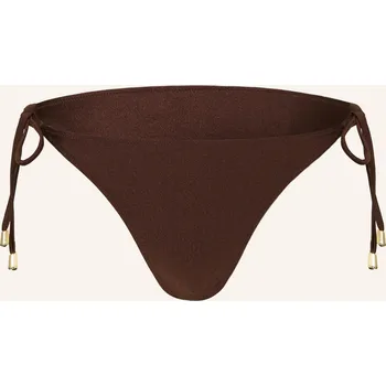 Dámské plavky Mrs & Hugs Dámské Trojúhelníkové Bikiny, tmavě hnědá, 34