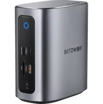 Notebook Blitzwolf BW-TH15 Dokovací stanice 17 v 1 šedá (BW-TH15)