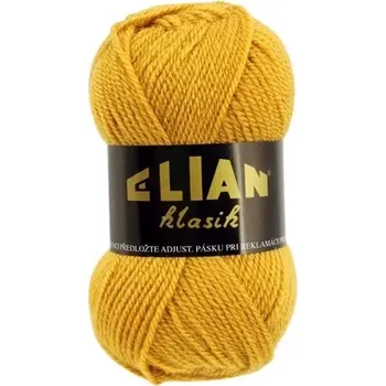VSV Pletací příze Elian Klasik 5095 - žlutá antipilling