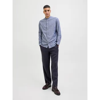 Pánská košile Košile Jack & Jones Blau 519535 L