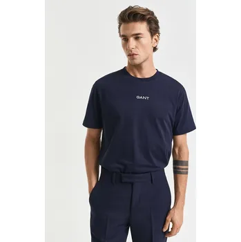 Pánské tričko Tričko Gant Dunkelblau 6634930 S