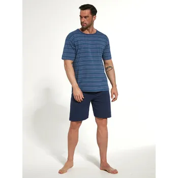 Pánská móda CORNETTE Pánské pyžamo Cornette 338/29, krátké, modré - M