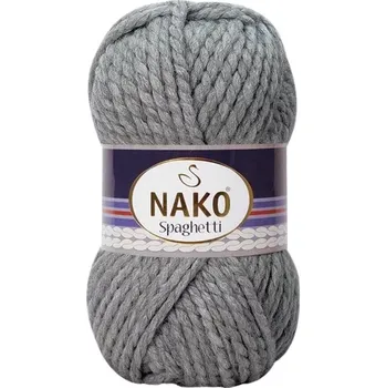 Příze Nako Pletací příze Nako Spaghetti 790 - šedá