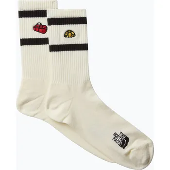 Pánské ponožky Ponožky The North Face Everyday Crew Tnf Icon 2 páry white dune