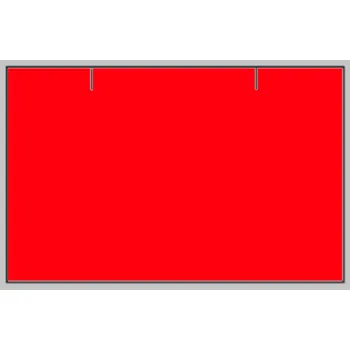 Samolepící etiketa Etikety do kleští CONTACT 25x16mm 1125 etiket červené