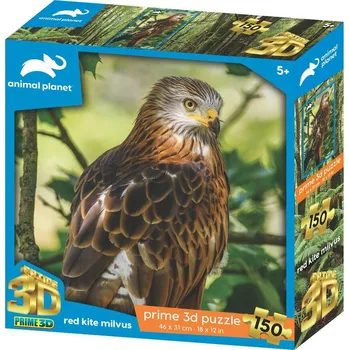 Puzzle PRIME 3D PUZZLE - Červený drak Milvus 150 ks