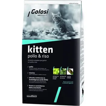 Krmivo pro kočku Zoodiaco Golosi Cat Kitten - Kuřecí s rýží 1,5 kg