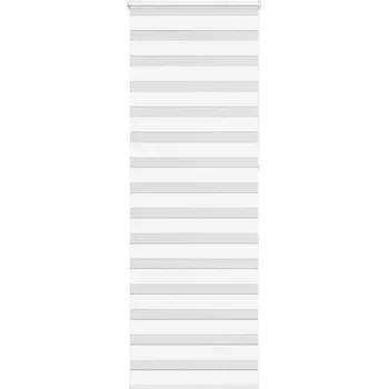 Roleta Zebra roleta bílá 75x230 cm šířka látky 70,9 cm polyester