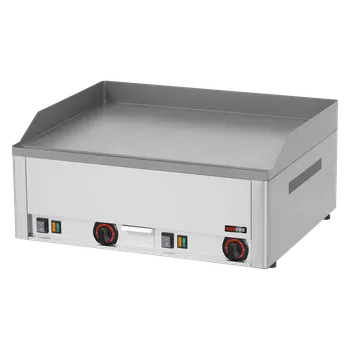 Kuchyňský gril Grilovací deska 65x48 elektrická hladká stolní 400 V | REDFOX - FTH 60 E