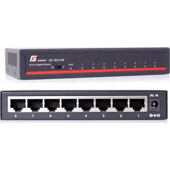 Switch SWITCH GETFORT SG-108 (8portový Gigabit Ethernet)