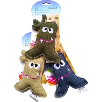 Hračka pro psa Plyšová hračka s jutou Nobleza - Příšerka Barva: Béžová