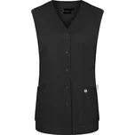 KARLOWSKY Dámská tunika bez rukávů Essential, z udržitelného materiálu, 65 % recyklovaný polyester s certifikátem GRS / 35 % konvenční bavlna Barva: námořnická modrá, Velikost: 34