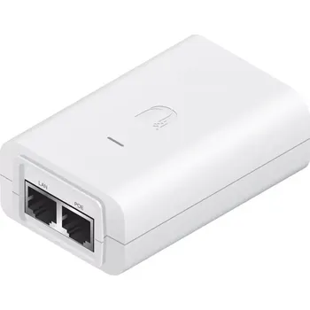vypínač a zásuvka Ubiquiti POE-48 (48V,0.5A,24W)vč. napáj. kab. bílý