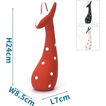 Hračka pro psa Latexová kočka Nobleza hračka pro psa - 24 cm Barva: Černá