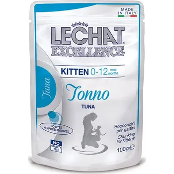 Krmivo pro kočku Monge Italy Monge LeChat Excellence Kitten kousky tuňáka 100 g