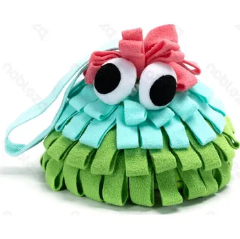 Hračka pro psa Čichací interaktivní hračka pro psa Nobleza Cartoon 28x18 cm Barva: Zelená