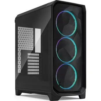 PC skříň Meshify 3 černá RGB s lehkým tónováním skla