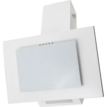 Digestoř MAAN Vertical-2 Kuchyňský Digestoř 60 cm bílý sklo + kovový LED filtr