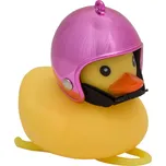 Zvonek na kolo Liix Deko Duck Metallic Pink bez varianty BV