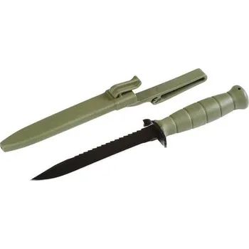 Bojový nůž D39181 Glock FM81 Battle Field Green + pilka