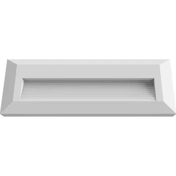 Venkovní osvětlení Optonica LED STEP LIGHT RECTANGULAR bílé 3W 3000K 100LM AC220-240V IP65