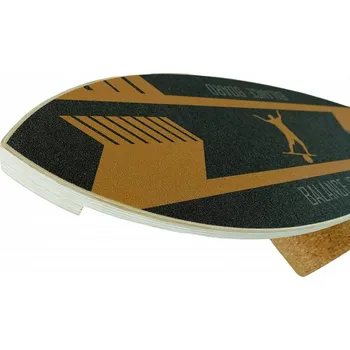 Balanční deska Indoorboard Wave balanční deska Acra, černo-žlutá