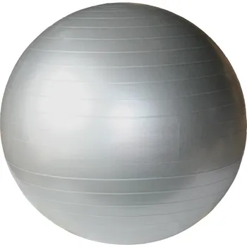 Gymnastický míč Merc sport Gymball Anti Burst – gymnastický míč 55cm stříbrný Cena za odběr více kusů: 11 a více kusů