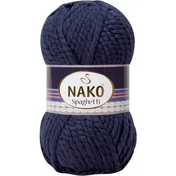 Příze Nako Pletací příze Nako spaghetti 3088 - modrá