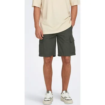 Pánské kraťasy Kraťasy ONLY & SONS Khaki 5284590 XL