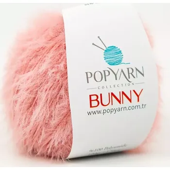 Příze POPYARN Příze Bunny B18 - růžová, 100g 170m