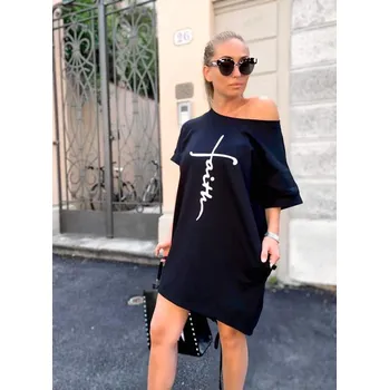 Dámská tunika Dámská tunika Faith černá Velikost: UNI: S - XXL