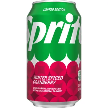 Limonáda Sprite Winter Spiced Cranberry 355ml
