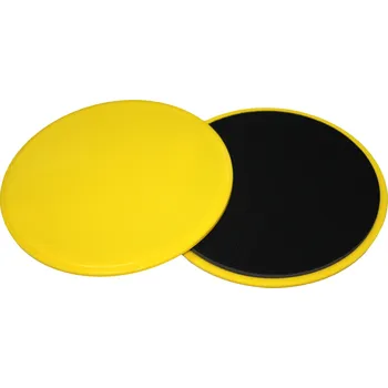 Merc sport Klouzavé disky – fitness pomůcka pro celé tělo, žluté Cena za odběr více kusů: 11 a více kusů