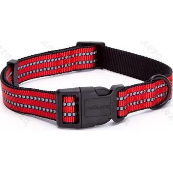 Obojek pro psa Obojek Nobleza Reflex pro psa M (š. 2,0 cm x d. 30-50 cm) Barva: Červená