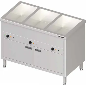 Sporák STALGAST Stacionární vodní lázeň se skříňkou 760x600x850 mm | STALGAST, 982316076