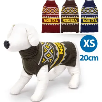 Dámský svetr Svetr Alpine pro psa Nobleza - XS 20cm Barva: Zelená