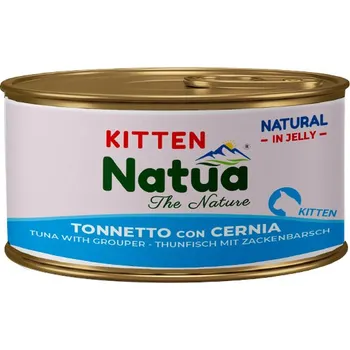 Krmivo pro kočku Natua Cat Kitten - Tuňák a mořský okoun 85g