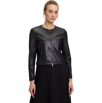 VERA MONT dámská bunda černá kožená