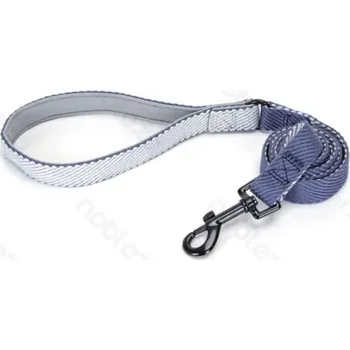 Vodítko pro psa Vodítko Nobleza kostičkované Pastel S (š. 1,5 cm x d. 120 cm) Barva: Modrá