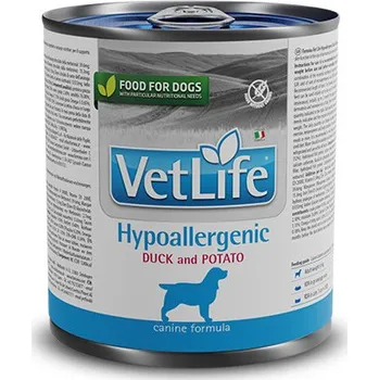 Krmivo pro psa Farmina N&D Farmina Vet Life Dog - Hypoallergenic Duck & Potatoes 300g