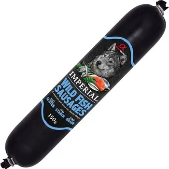 Krmivo pro psa Alpha Spirit Dog Imperial Sausages - Saláma Wild Fish 150 g