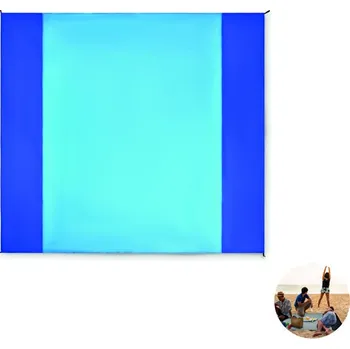 Pikniková deka Lehká velká plážová deka Nosand - Tyrkysová