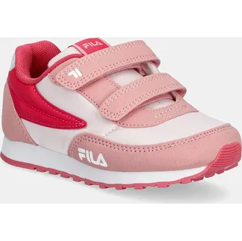 Dívčí tenisky Dětské sneakers boty Fila ORBIT REVOLUTION velcro FFK0222 růžová 39X, EUR 22