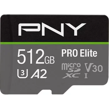 Paměťová karta MicroSDXC 512 GB P-SDUX512U3100PRO-GE